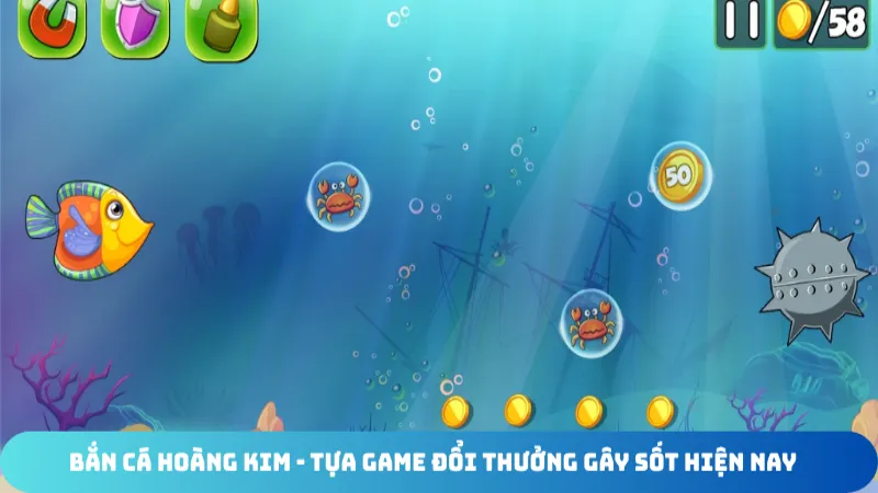 ban ca hoang kim tua game doi thuong gay sot hien nay