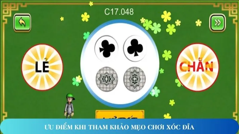 uu diem khi tham khao meo choi xoc dia