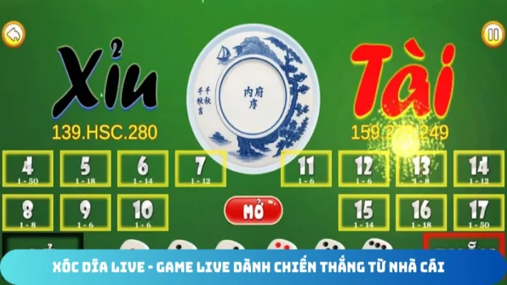 xoc dia live game live danh chien thang tu nha cai