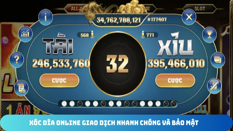 xoc dia online giao dich nhanh chong va bao mat