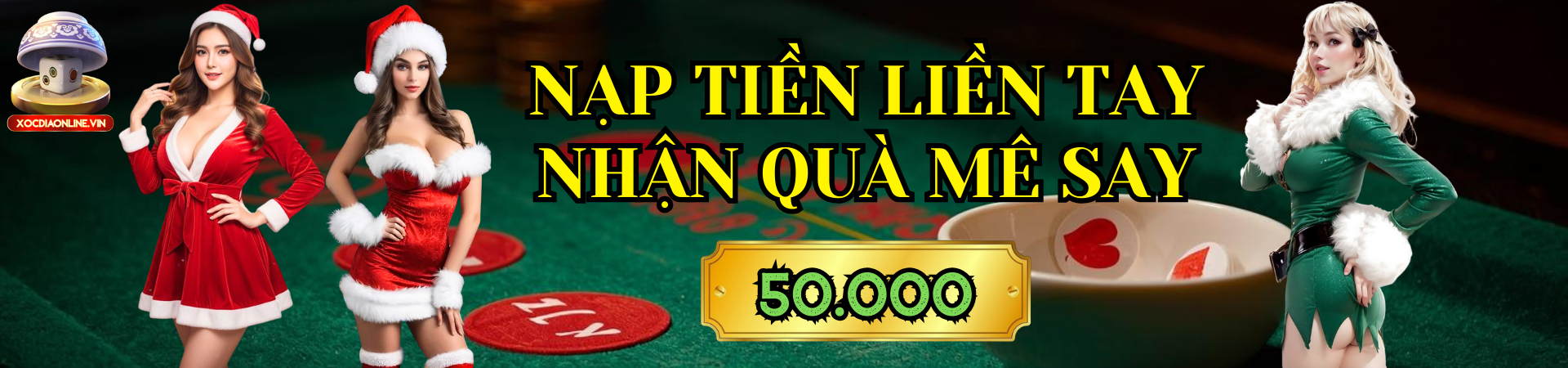 xóc đĩa online banner